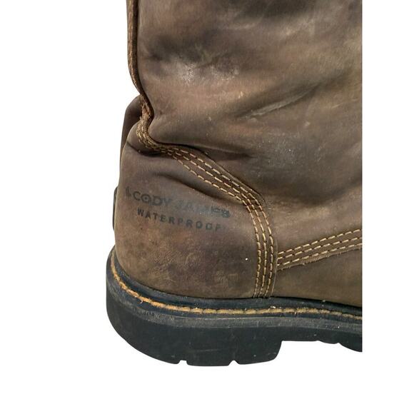 Cody James Kiltie Soft Toe Waterproof Boot Brown Leather Lace Up Men's Size 8.5D - Picture 6 of 13